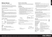 Clas Ohlson PIR-9822 Quick Start Manual