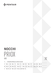 Pentair NOCCHI PRIOX Series Manual