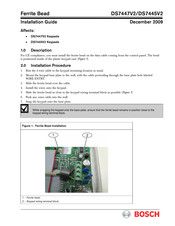 Bosch DS7445V2 Installation Manual
