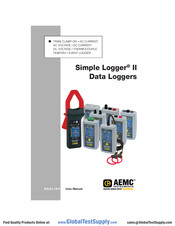 AEMC Simple Logger II CL601 User Manual