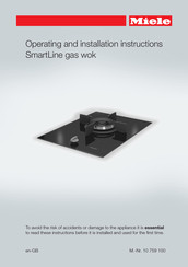 Miele SmartLine CS 7101 Operating And Installation Instructions