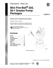 Graco Mini Fire-Ball 225 246915 Instructions-Parts List Manual