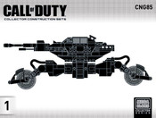 Mega Bloks Call of Duty CNG85 Instructions Manual