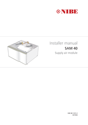 Nibe SAM 40 Installer Manual