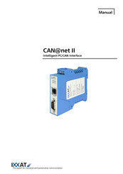 IXXAT CAN@net II Manual