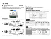 Siemens SEZ50MB Operating Instructions