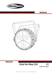 SHOWTEC Club Par Dizzy 3/8 Manual