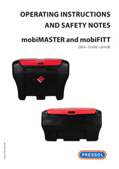 Pressol mobiMASTER Operating Instructions And Safety Notes