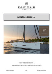 Dufour Yachts 56 Exclusive Owner's Manual