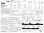 Omron E3JM - Manual