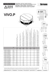 Harmann VIVO.P 2-225/1100 S Assembly Instruction Manual