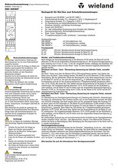 Wieland SNV 4063KP Translation Of The Original Instructions