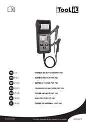 Tool it PBT 700 Manual