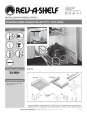 Rev-A-Shelf 5730 Series Installation Instructions