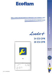 Ecoflam Linda+ 24 CA CPR Installation Instructions Manual