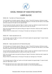Renaissance Baths EXCEL 300 User Manual