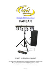 Light Emotion PARBAR User Instruction Manual
