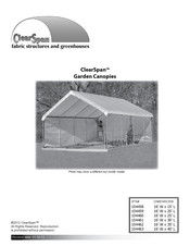 ClearSpan 104461 Manual