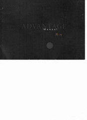 Advantage T-1 Manual
