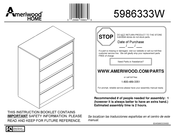 Ameriwood HOME 5986333W Manual