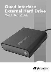 Verbatim QUAD INTERFACE Quick Start Manual