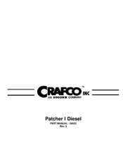 Ergon Crafco Patcher I Diesel Parts Manual