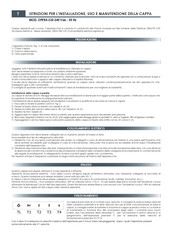 Refsta OPERA Installation, Operating And Maintenance Instructions