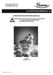 EMGA SANTOS 18 Operating And Servicing Manual