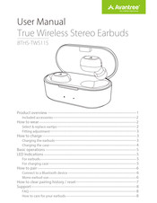 Avantree BTHS-TWS115 User Manual