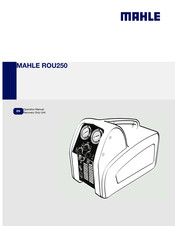 MAHLE ROU250 Operation Manual