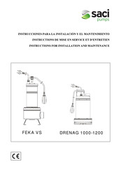 Saci FEKA VS Instruction For Installation And Maintenance