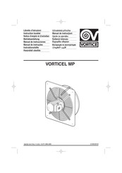 Vortice VORTICEL MP Instruction Booklet