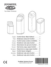 Ecowater Comfort Series Instructions Manual