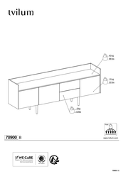 TVILUM 70900 B Manual