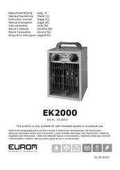 Eurom EK15002+cable-socket Manuals |