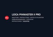 Leica PINMASTER II PRO Instructions Manual