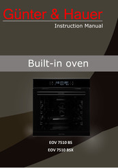 Gunter & Hauer EOV 7510 BS Instruction Manual