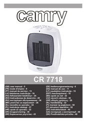 camry CR 7718 User Manual