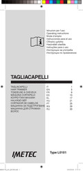 Imetec L0101 Operating Instructions Manual