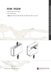 Hitecsa FCW 80 Installation, Operation And Maintenance Manual