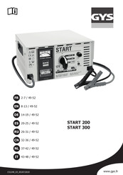 GYS START 200 Translation Of The Original Instructions