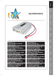 HQ PURE1KW/12 Manual