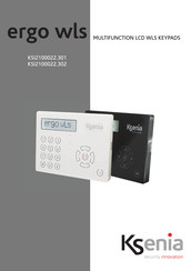 Ksenia ergo wls KSI2100022.302 Manual