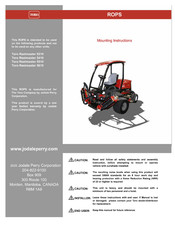 Toro ROPS Reelmaster 5610 Mounting Instructions
