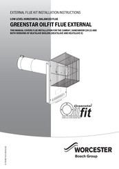 Bosch Worcester Greenstar Oilfit External Installation Instructions Manual
