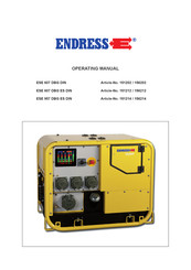 Endress ESE 607 DBG ES DIN Operating Manual
