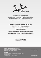 Jata electro EV105 Instructions Of Use
