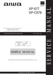 Aiwa XP-C578 Service Manual