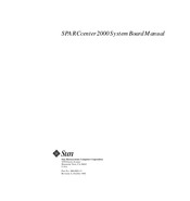 Sun Microsystems SPARCcenter 2000 Manual