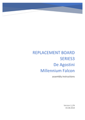 De Agostini Millennium Falcon 3 Series Assembly Instructions Manual